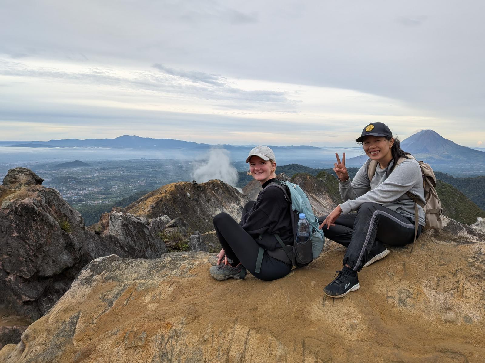 Panda Sumatera team in nature